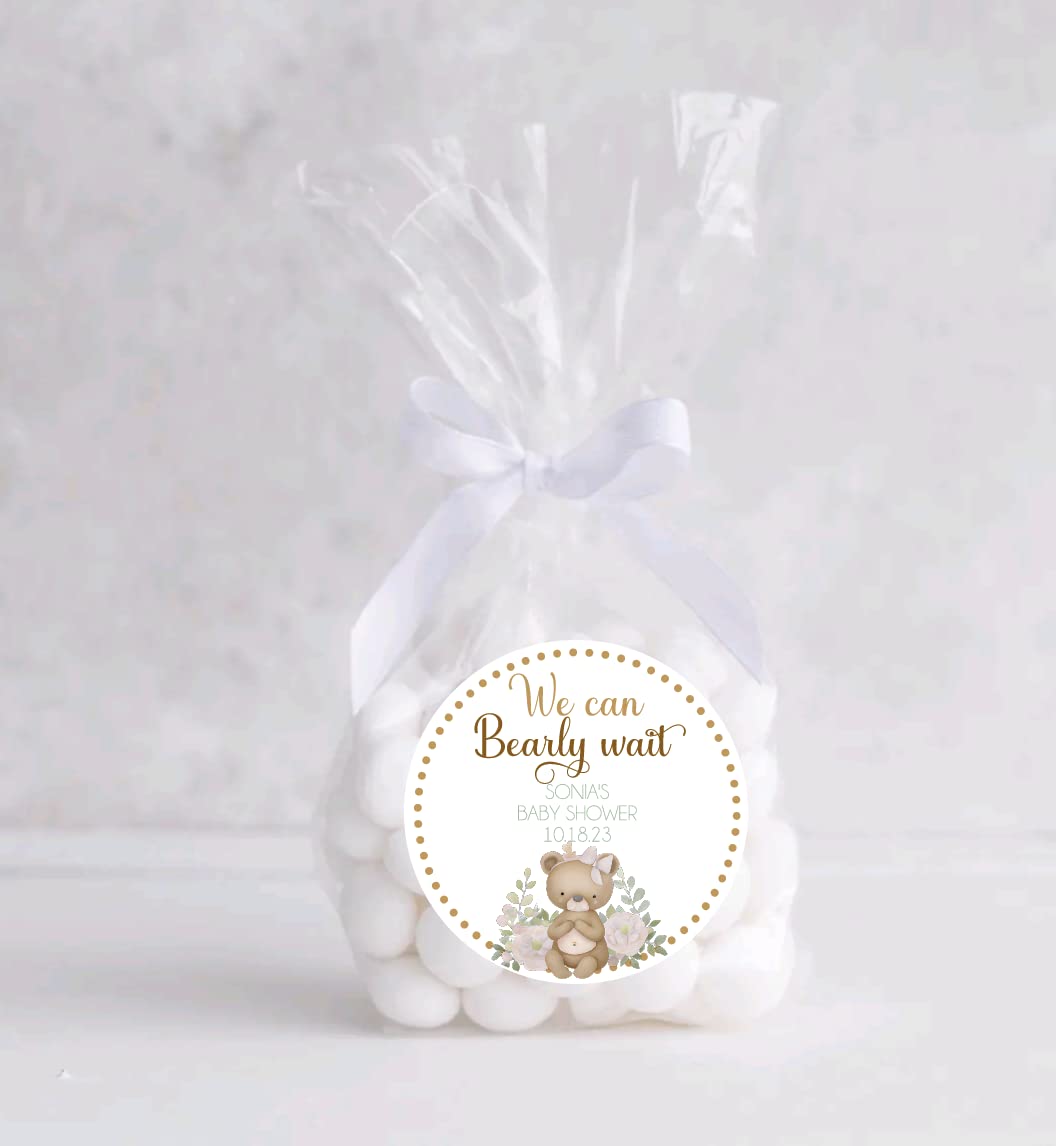 Teddy Bear Baby Shower Stickers, baby shower favors, Thank you stickers, circle stickers round labels - circle stickers - teddy bear stickers - teddy bear labels - teddy envelope seals