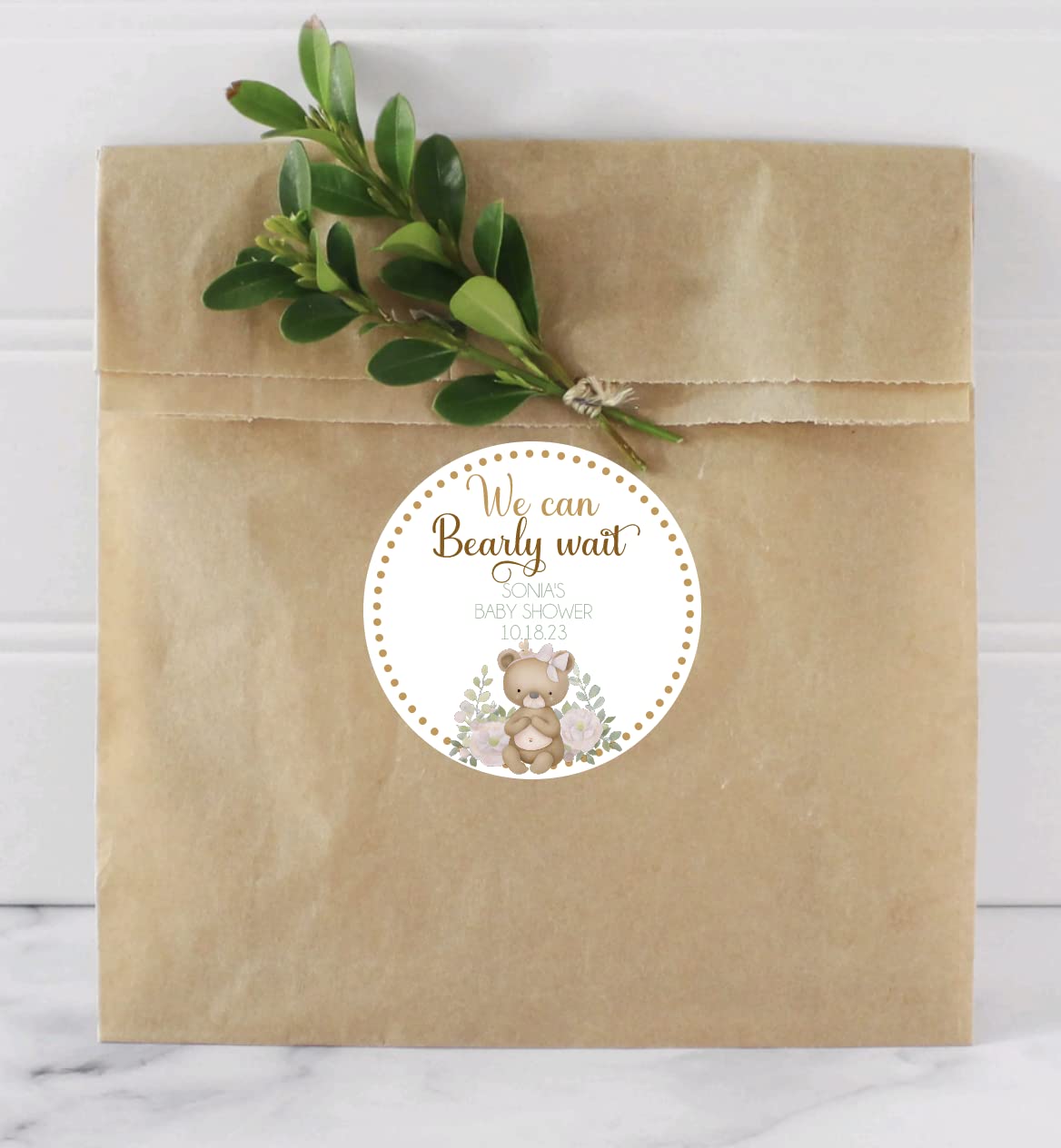 Teddy Bear Baby Shower Stickers, baby shower favors, Thank you stickers, circle stickers round labels - circle stickers - teddy bear stickers - teddy bear labels - teddy envelope seals