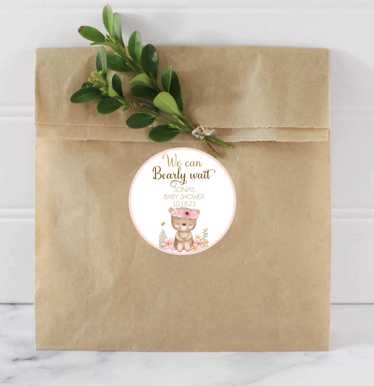Teddy Bear Baby Shower Stickers, baby shower favors, Thank you stickers, circle stickers round labels - circle stickers - teddy bear stickers - teddy bear labels - teddy envelope seals
