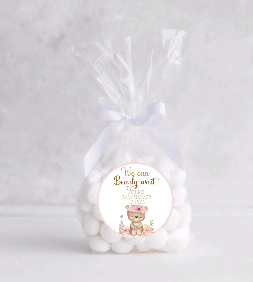 Teddy Bear Baby Shower Stickers, baby shower favors, Thank you stickers, circle stickers round labels - circle stickers - teddy bear stickers - teddy bear labels - teddy envelope seals