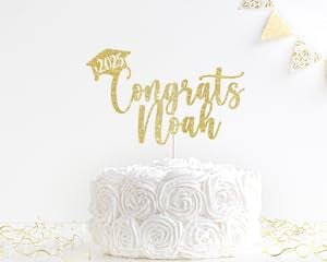 2025 Graduation Cake Topper, Custom Graduation Cake Topper, Congrats Custom Personalized Name Cake Topper, Class of 2025