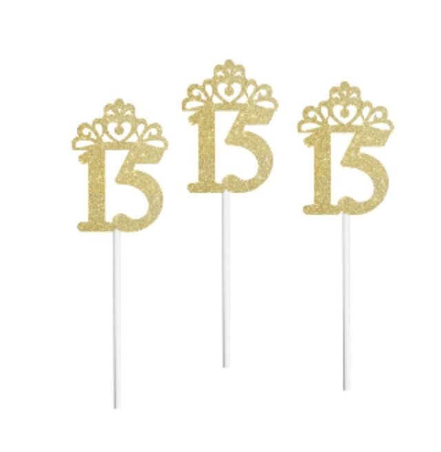 Sweet 15 cupcake topper, Sweet 15 Party Decorations, Quinceañera Cupcake Toppers, Girl 16th Cupcake, Sweet 15, Quinceanera Decor