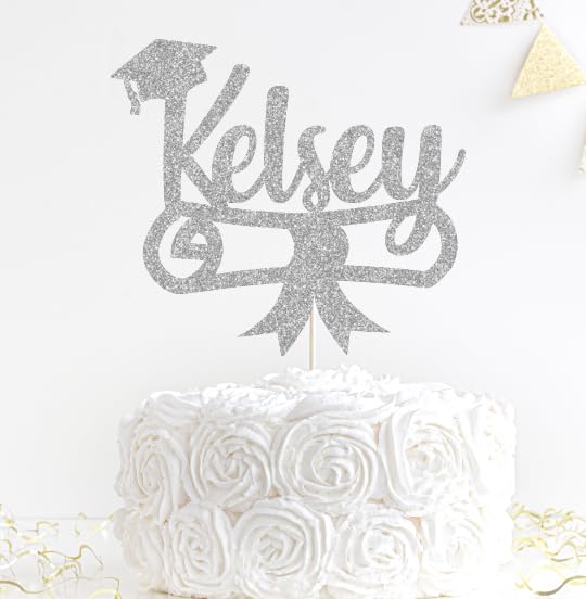 2025 Graduation Cake Topper, Custom Graduation Cake Topper, Congrats Custom Personalized Name Cake Topper, Class of 2025