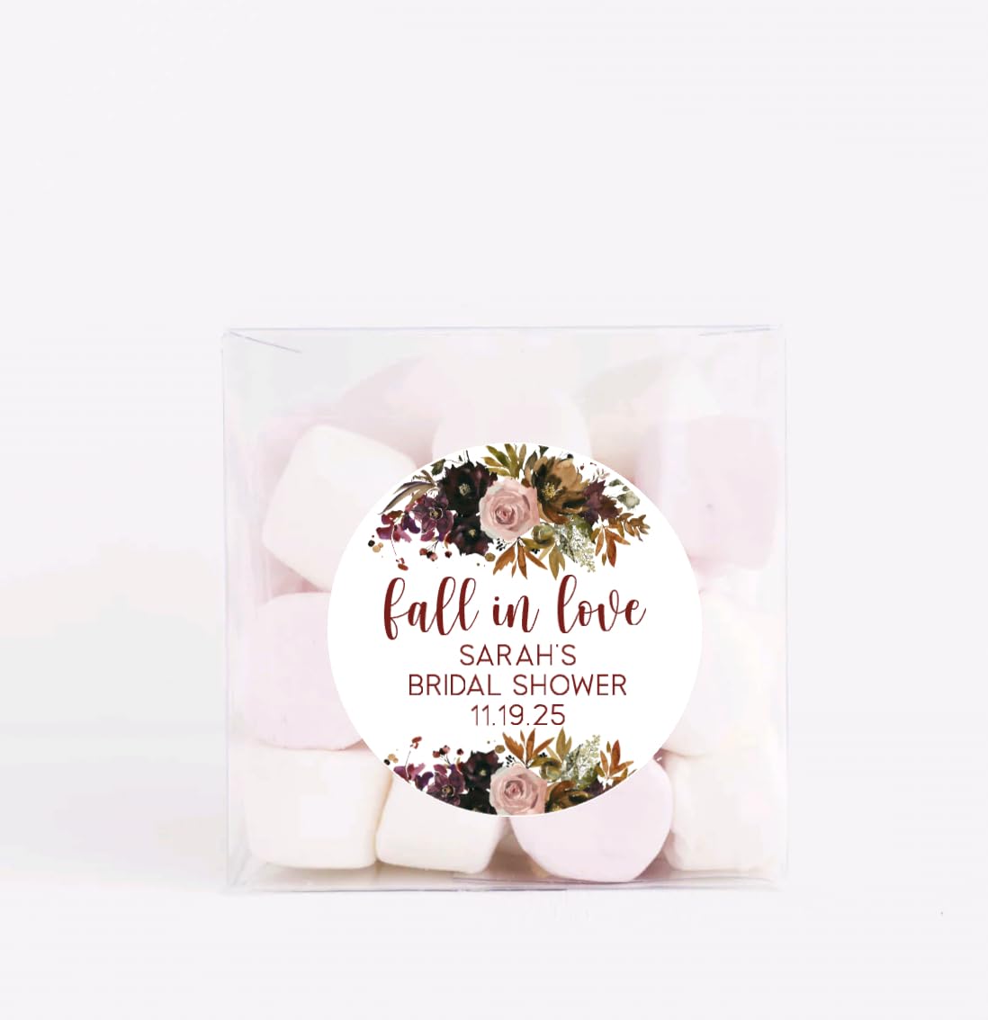 Fall in Love Stickers - Bridal Shower Thank You Stickers - Wedding Stickers - Anniversary Stickers - Bridal Shower Decorations