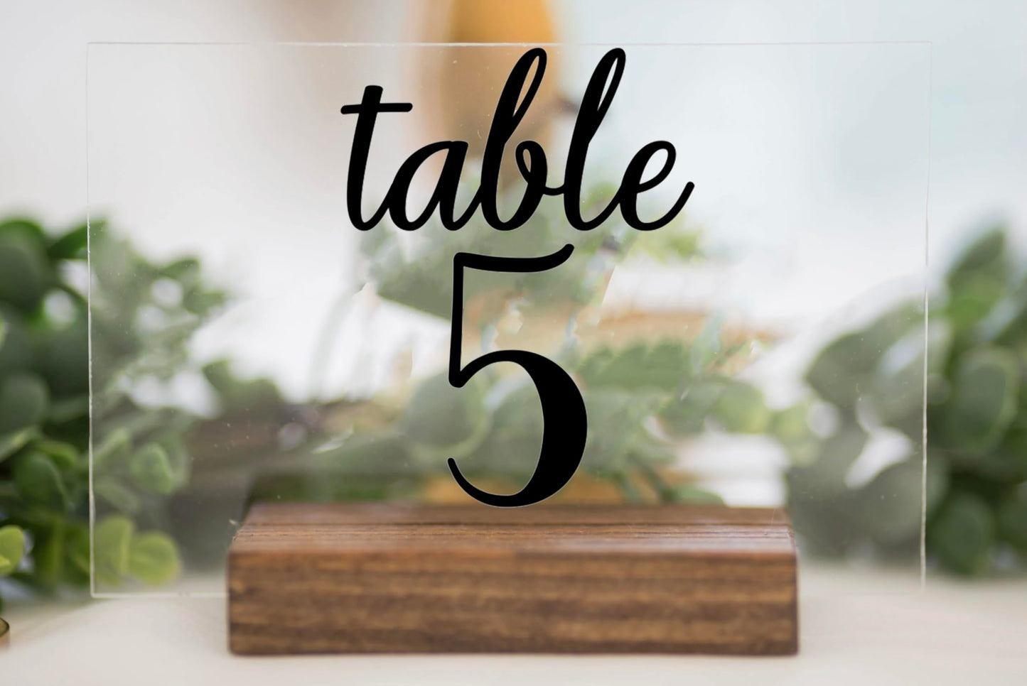 Vinyl Number Decals, Wedding Table Numbers Stickers, Choose Your Colors, Size and Font