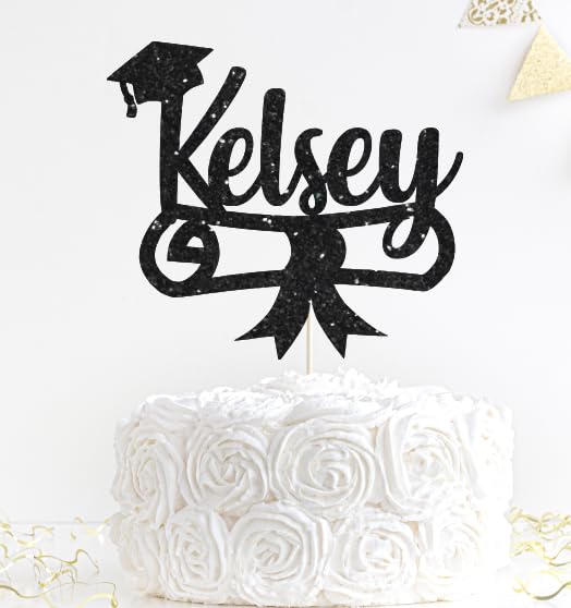 2025 Graduation Cake Topper, Custom Graduation Cake Topper, Congrats Custom Personalized Name Cake Topper, Class of 2025