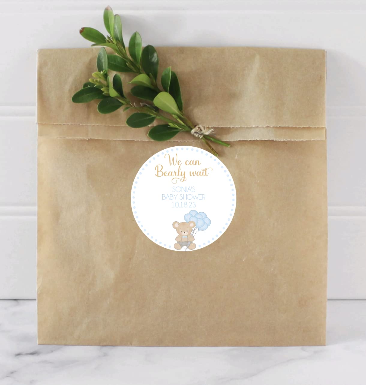 Teddy Bear Baby Shower Stickers, baby shower favors, Thank you stickers, circle stickers round labels - circle stickers - teddy bear stickers - teddy bear labels - teddy envelope seals